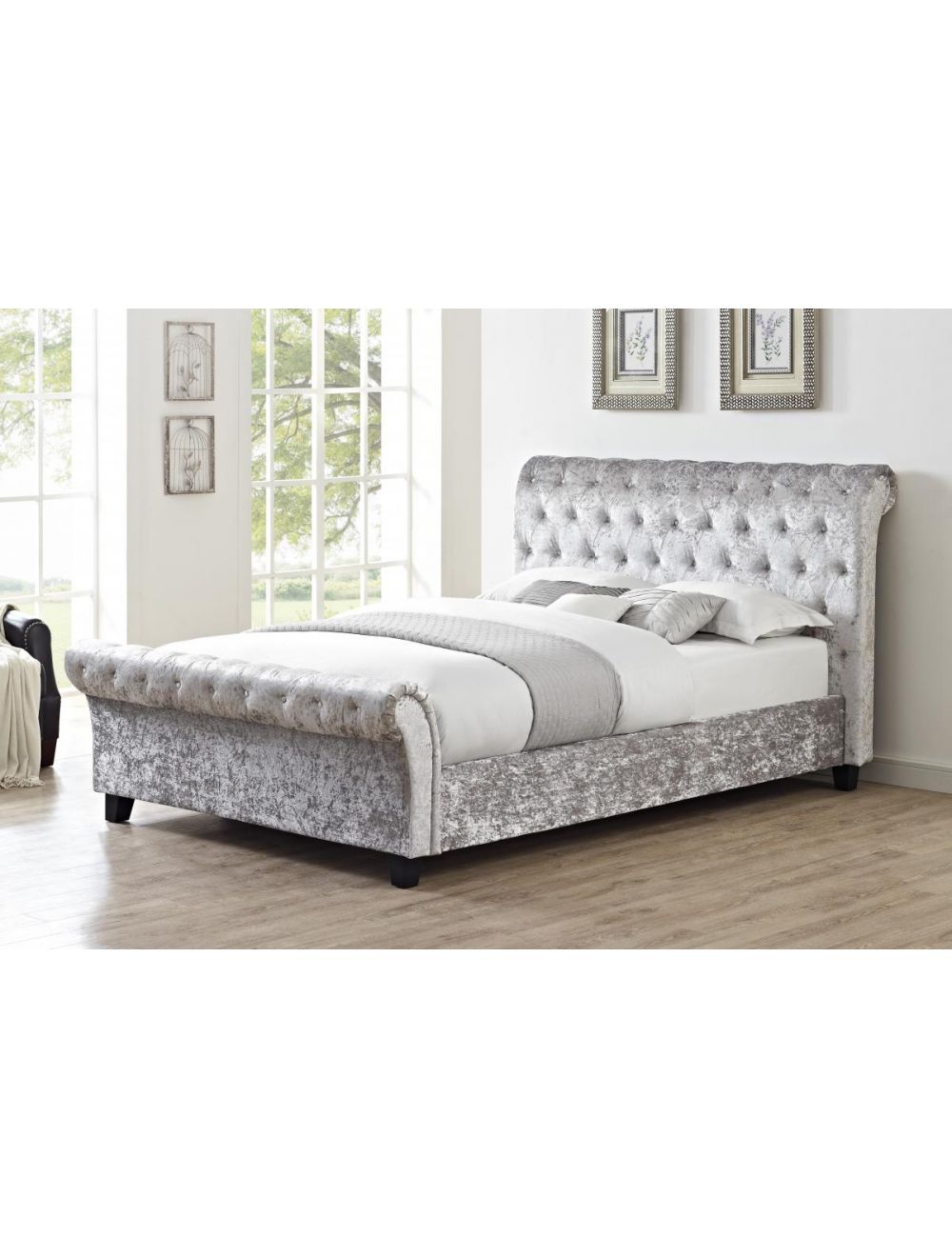 Casablanca High Foot End King Size Bed, High King Size Bed
