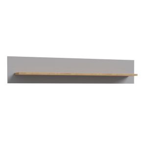 Bohol Wall Shelf in Riviera Oak and Grey
