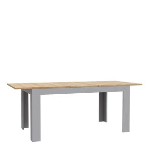 Bohol Extending Dining Table in Riviera Oak and Grey