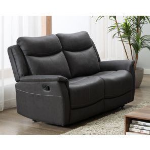 Arizona Slate 2 Seater Recliner Sofa