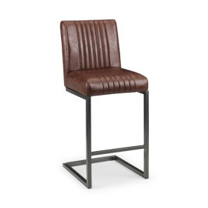 Brooklyn Vintage Brown Bar Stool (Pair) Brooklyn Vintage Brown Bar Stool (Pair)