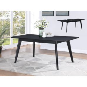 Carrington Black Extending Dining Table