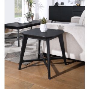 Carrington Black Lamp Table 