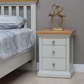 Cotswold Painted 3 Drawer Bedside