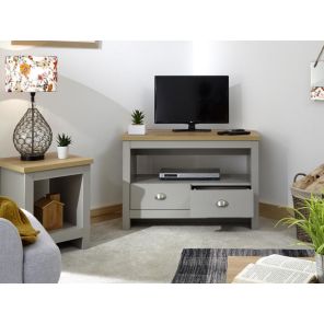 Lancaster Grey Corner TV Unit