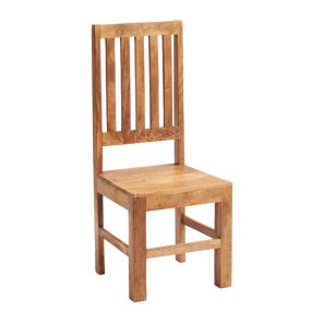 Toko Light Mango Slat Back Dining Chair (Pair)