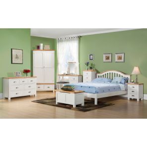 Lundy Curved Top King Size Bed