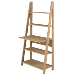 Tiva Oak Ladder Computer Desk