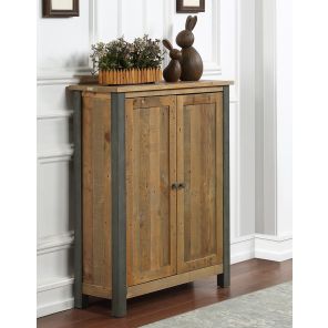 Urban Elegance Reclaimed Small Shoe Storage Cupboard