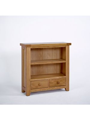 Devon Oak Low Bookcase