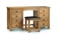 Marlborough Twin Pedestal Dressing Table with Stool