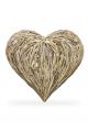 Knitsley Driftwood Heart Large Wall Deco 