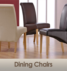 Wooden and Leather Dining Chairs
